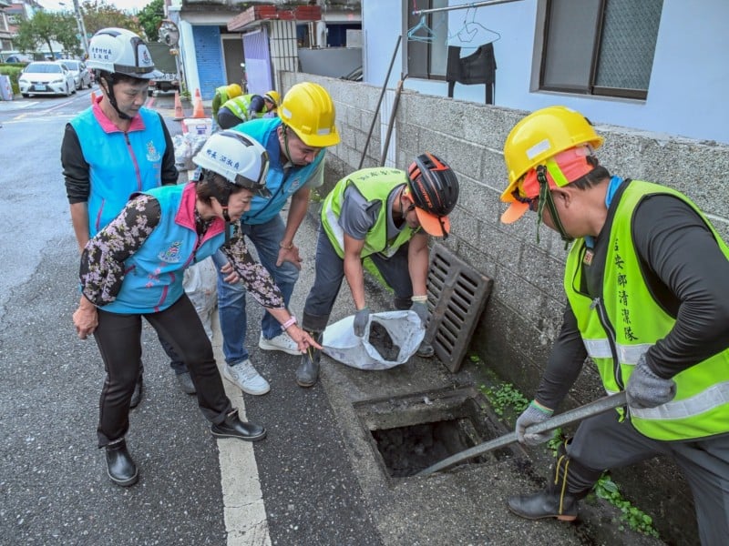 「鳳凰颱風」即將來襲 游淑貞率吉安團隊部署防颱整備